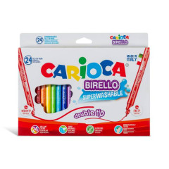 ΜΑΡΚΑΔΟΡΟΣ ΖΩΓΡΑΦΙΚΗΣ CARIOCA BIRELLO 24ΧΡΩΜΑΤΑ SUPERWASHABLE (ΣΥΣΚ-6ΤΕΜ)