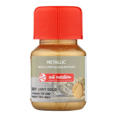 ΧΡΩΜΑ ΜΕΤΑΛΛΙΚΟ A/C 30ML 8001 LIGHT GOLD (ΣΥΣΚ-4ΤΕΜ)