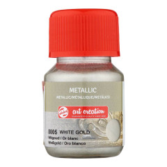 ΧΡΩΜΑ ΜΕΤΑΛΛΙΚΟ A/C 30ML 8005 WHITE GOLD (ΣΥΣΚ-4ΤΕΜ)