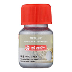 ΧΡΩΜΑ ΜΕΤΑΛΛΙΚΟ A/C 30ML 8018 LEAD GREY (ΣΥΣΚ-4ΤΕΜ)