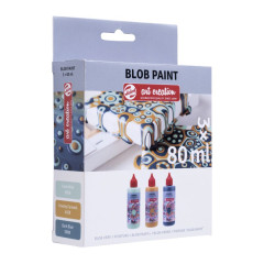 BLOB PAINT SET MINT 3X80ML