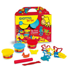 ΠΛΑΣΤΟΖΥΜΑΡΑΚΙ ΣΕΤ 11 ΤΕΜΑΧΙΩΝ GIOTTO BEBE 3 ΒΑΖΑΚΙΑ 100gr & 8 ΕΡΓΑΛΕΙΑ