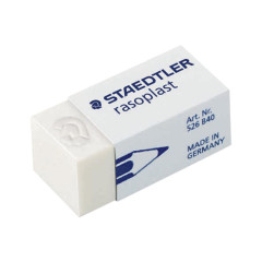 ΓΟΜΟΛΑΣΤΙΧΑ ΛΕΥΚΗ 33X16X13mm STAEDTLER 526 Β40 (ΣΥΣΚ-40ΤΕΜ)