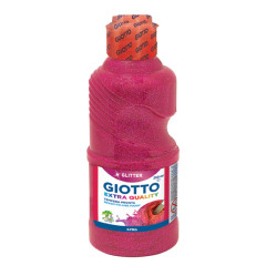 ΤΕΜΠΕΡΑ ΜΠΟΥΚΑΛΙ 250ML MAGENTA  GLITTER GIOTTO