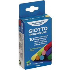 ΚΙΜΩΛΙΑ ΧΡΩΜΑΤΙΣΤΗ 10ΤΕΜ  ΠΛΑΣΤΙΚΗ ROBERCOLOR GIOTTO