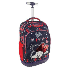 ΤΣΑΝΤΑ ΤΡΟΛΕΪ ΔΗΜΟΤΙΚΟΥ DISNEY MINNIE MOUSE CUTE IS A LIFESTYLE MUST 3 ΘΗΚΕΣ