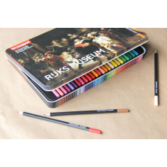 COLOUR PENCIL TIN RIJKSMUSEUM - THE NIGHT WATCH | 50 COLOURS