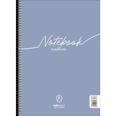 ΣΠΙΡΑΛ NOTEBOOK NATURA 17Χ25 1Θ 60ΣΕΛ (ΣΥΣΚ-10ΤΕΜ)