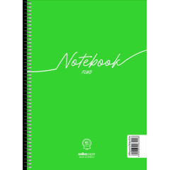 ΣΠΙΡΑΛ NOTEBOOK FLUO 21X29/60σελ.1θ (ΣΥΣΚ-10TEM)