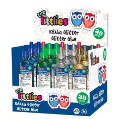 ΚΟΛΛΕΣ GLITTER 35ML THE LITTLIES 6-ΧΡΩΜΑΤΑ (ΣΥΣ-24ΤΕΜ)