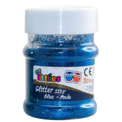 ΧΡΥΣΟΣΚΟΝΗ GLITTER  ΜΠΛΕ THE LITTLIES 113 ΓΡ.