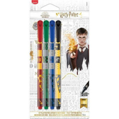 ΜΑΡΚΑΔΟΡΑΚΙ GRAPH PEPS MEDIUM TIP HARRY POTTER ΣΕΤ 4ΤΕΜ