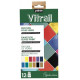 ΣΕΤ ΣΜΑΛΤΟ (ENAMEL) 12X20ML VITRAIL PEBEO