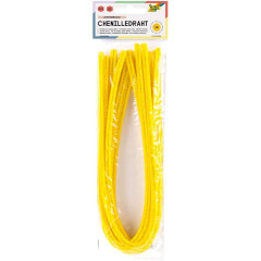 ΣΥΡΜΑ ΠΙΠΑΣ 8ΜΜ-50CM LEMON YELLOW 10ΤΕΜ FOLIA