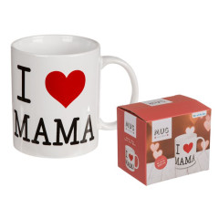 ΚΟΥΠΑ I LOVE  MAMA 10X8CM ΣΕ ΚΟΥΤΙ