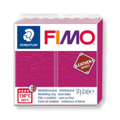 STAEDTLER ΠΗΛΟΣ FIMO LEATHER EFFECT BERRY  8010-229 57gr