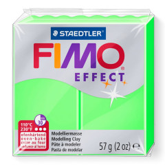 STAEDTLER ΠΗΛΟΣ FIMO 8010-501 EFFECT NEON GREEN 57gr