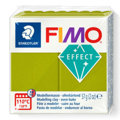 STAEDTLER ΠΗΛΟΣ FIMO 8010-51 EFFECT GREEN METALLIC  57gr