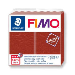 STAEDTLER ΠΗΛΟΣ FIMO LEATHER EFFECT RUST  8010-749 57gr