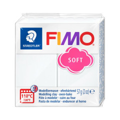 STAEDTLER ΠΗΛΟΣ FIMO 8020-0 SOFT WHITE 57gr