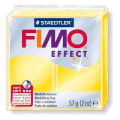 STAEDTLER ΠΗΛΟΣ FIMO 8020-104 EFFECT YELLOW TRANSLUCE 57gr