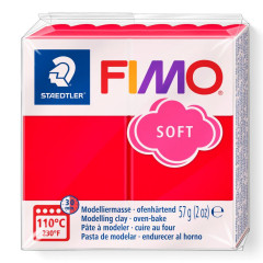 STAEDTLER ΠΗΛΟΣ FIMO 8020-24 SOFT INDIAN RED 57gr