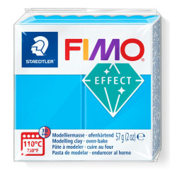 STAEDTLER ΠΗΛΟΣ FIMO 8020-374 EFFECT BLUE TRANSLUCENT  57gr