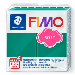 STAEDTLER ΠΗΛΟΣ FIMO 8020-56 SOFT EMERAID 57gr