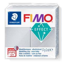 STAEDTLER ΠΗΛΟΣ FIMO 8020-817 EFFECT SILVER PEARL 57gr