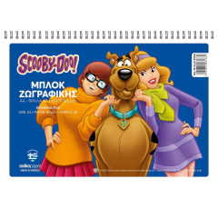 ΜΠΛΟΚ ΖΩΓΡΑΦΙΚΗΣ SCOOBY DOO A4 40Φ(ΣΥΣΚ-10ΤΕΜ)