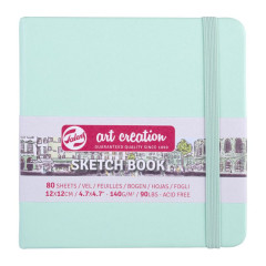 ΜΠΛΟΚ ΣΧΕΔΙΟΥ FRESH MINT 12Χ12 80Φ 140GR SKETCH BOOK TALENS ART CREATION