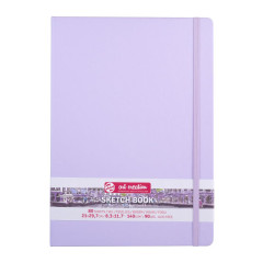 ΜΠΛΟΚ ΣΧΕΔΙΟΥ PASTEL VIOLET 21Χ30 80Φ 140GR ΔΕΜΕΝΟ ΜΕ ΛΑΣΤΙΧΟ SKETCH BOOK ART CREATION