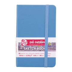 ΜΠΛΟΚ ΣΧΕΔΙΟΥ LAKE BLUE 9Χ14 80φ140GR SKETCH BOOK TALENS ART CREATION