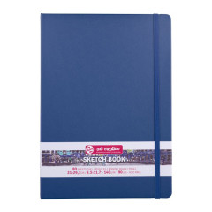 ΜΠΛΟΚ ΣΧΕΔΙΟΥ NAVY BLUE 21Χ30 80Φ 140GR ΔΕΜΕΝΟ ΜΕ ΛΑΣΤΙΧΟ SKETCH BOOK ART CREATION