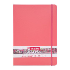 ΜΠΛΟΚ ΣΧΕΔΙΟΥ CORAL RED 21Χ30 80φ 140GR SKETCH BOOK TALENS ART CREATION