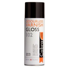 ΒΕΡΝΙΚΙ ΑΟΣΜΟ GLOSS 400ml ΣΕ ΣΠΡΕΪ ΓΙΑ ΛΑΔΙ COBRA WATER MIXABLE