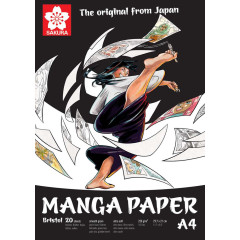 ΜΠΛΟΚ MANGA PAPER A4 20-ΦΥΛΛΑ 250gr