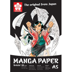 ΜΠΛΟΚ MANGA PAPER A5 20-ΦΥΛΛΑ 250gr