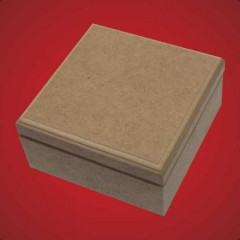 ΞΥΛΙΝΟ ΚΟΥΤΙ MDF 20X20X7 CM ΚΤ030 ARTEBELLA