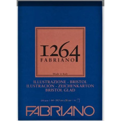 ΜΠΛΟΚ ΔΕΜΕΝΟ Α4 F-1264 200GR BRISTOL 50Φ FABRIANO