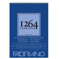 ΜΠΛΟΚ ΣΠΙΡΑΛ A3 F-1264 300GR  ΑΚΟΥΑΡΕΛΑΣ 30Φ FABRIANO