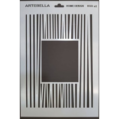 ΣΤΕΝΣΙΛ 35Χ50 HOME DESING STENCILS ARTEBELLA