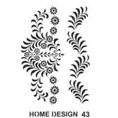 ΣΤΕΝΣΙΛ 35Χ50 HOME DESING STENCILS ARTEBELLA