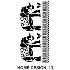 ΣΤΕΝΣΙΛ 35Χ50 HDS13 HOME DESING STENCILS ARTEBELLA