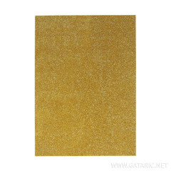 ΑΦΡΩΔΕΣ ΦΥΛΛΟ Α4 210x297 GLITTER GOLD 2,0 mm (ΣΥΣΚ-10ΤΕΜ)