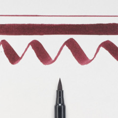 ΜΑΡΚΑΔΟΡΟΣ BRUSH PEN BURGUNDY SAKURA KOI COLOUR (ΣΥΣ-12ΤΕΜ)