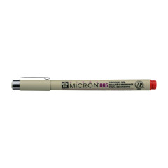 ΜΑΡΚΑΔΟΡΟΣ PIGMA MICRON 005 0,2MM ΚΟΚΚΙΝΟ (ΣΥΣ-12ΤΕΜ)