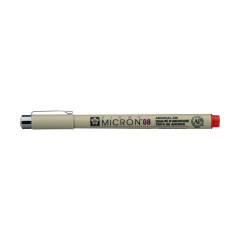 ΜΑΡΚΑΔΟΡΟΣ PIGMA MICRON 08 0,5MM ΚΟΚΚΙΝΟΣ (ΣΥΣ-12ΤΕΜ)