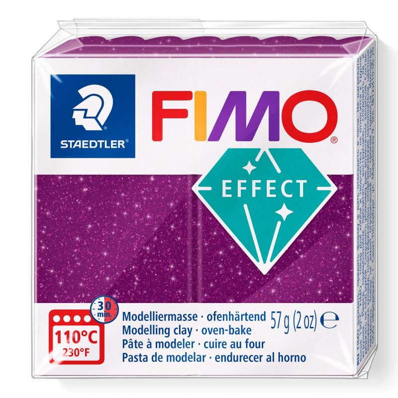 STAEDTLER ΠΗΛΟΣ FIMO EFFECT 8010-602 Galaxy Purple 57g