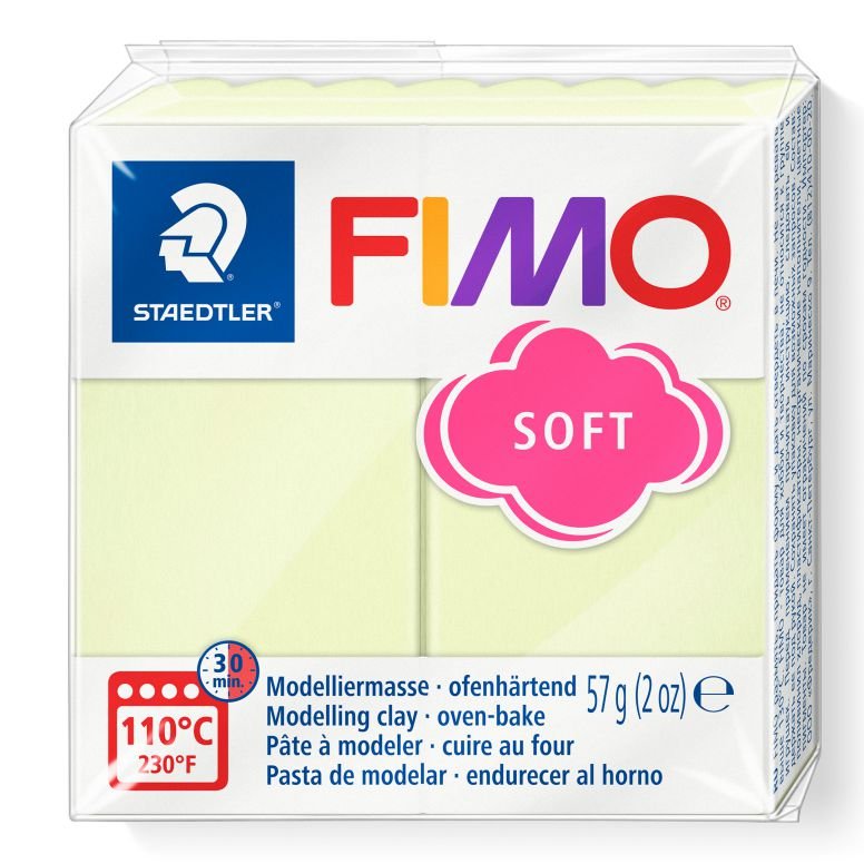 STAEDTLER ΠΗΛΟΣ FIMO SOFT 8020-105 Vanilla 57g